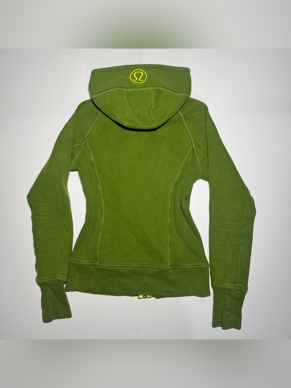 lululemon Scuba Full Zip Hoodie Olive Green Size 4